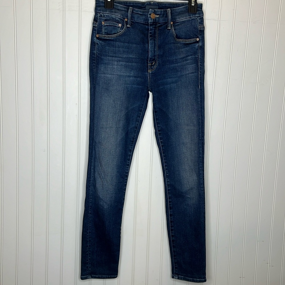 Mother High Waisted Looker Crop in Pardon My French Size 25